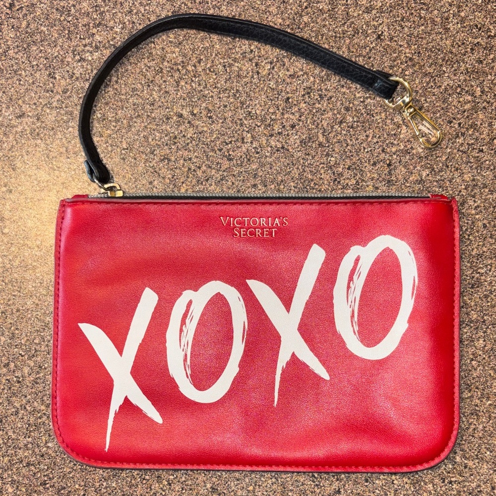 Victoria's Secret Bold Red XOXO Wristlet